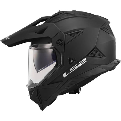 Casco LS2 MX702 Pioneer II Solid - Negro Mate