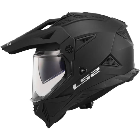 Casco LS2 MX702 Pioneer II Solid - Negro Mate