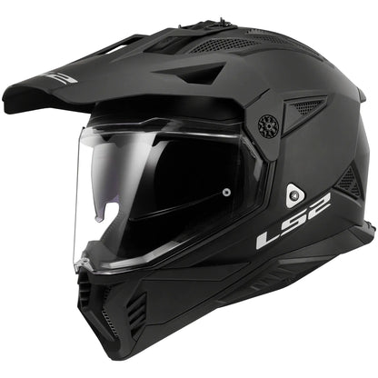 Casco LS2 MX702 Pioneer II Solid - Negro Mate
