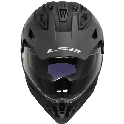 Casco LS2 MX702 Pioneer II Solid - Negro Mate