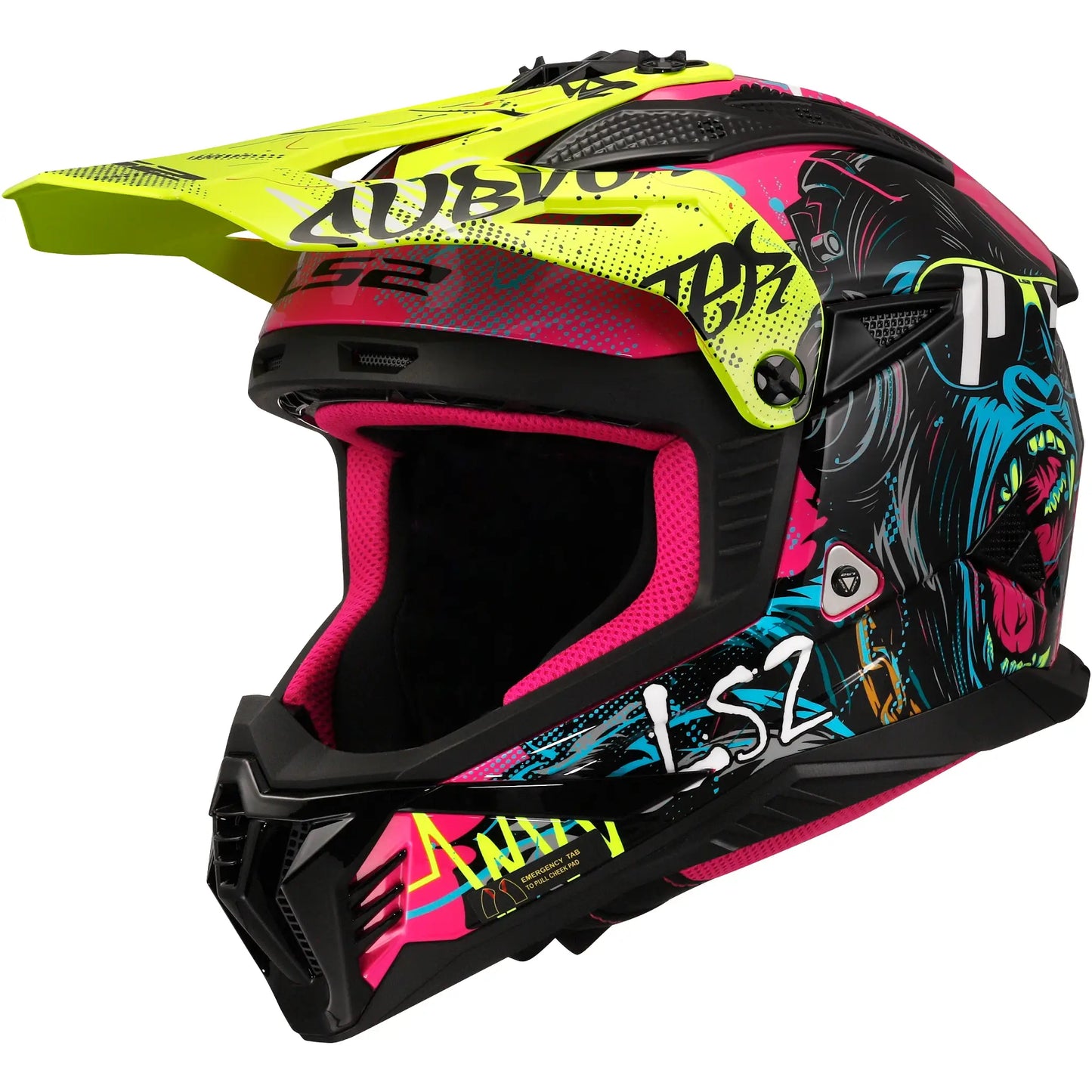 Casco LS2 MX708 Fast II Gorilla