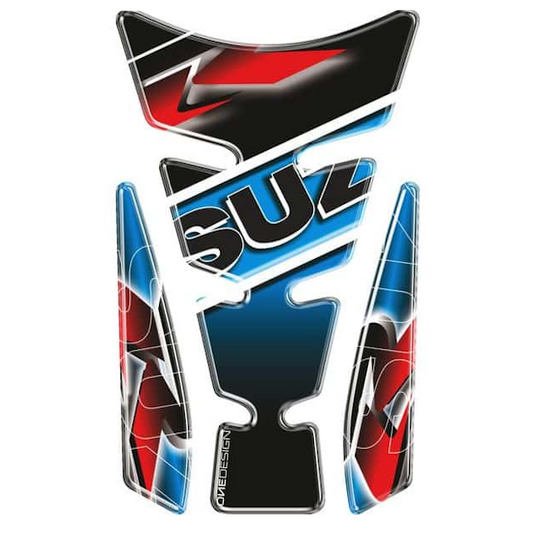 Protector depósito Wings Azul Suzuki PUIG 4724A