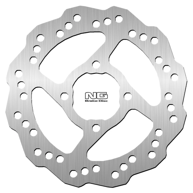 Disco de freno trasero ondulado Yamaha YFM 350/660 Raptor / YFZ 350 Banshee NG Brake Disc 494X