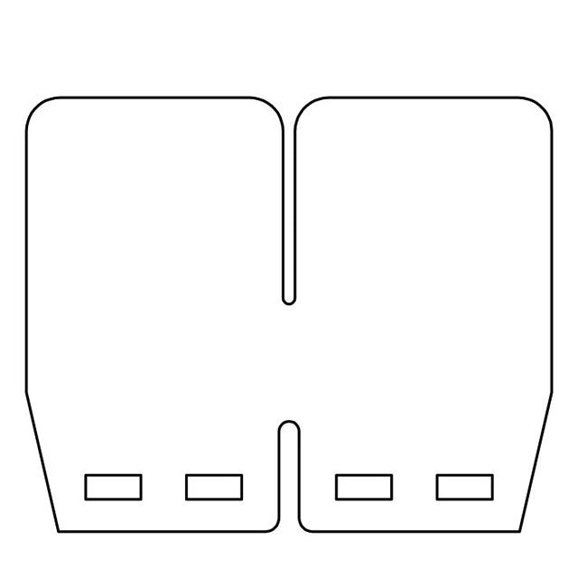 Lames en carbone VForce4R Blaster / RD 350