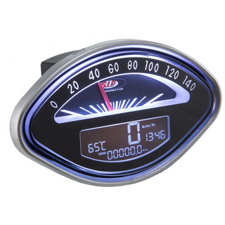 Cuentakilómetros digital Vespa 150S 2ªserie/160GT/150 Sprint/SL/Super 2.0 SIP