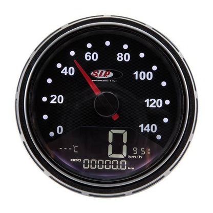 Compteur kilométrique numérique Vespa PK S/Junior cadran noir 2.0 SIP