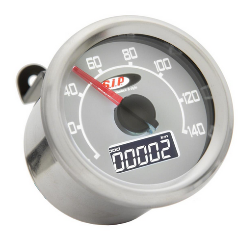 Compteur kilométrique digital à cadran blanc Vespa 50 2.0 SIP