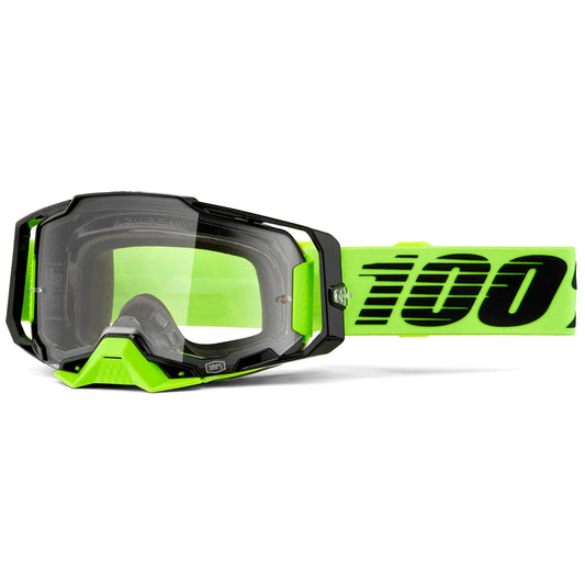 Gafas 100% Armega Neon Yellow - Clear