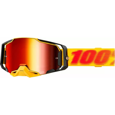 Offroad goggles 100% Armega Tetsu red mirror lens