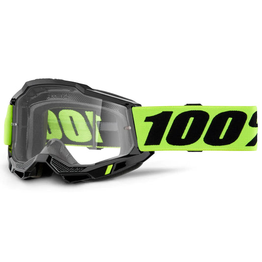 Gafas 100% Accuri 2 Junior Neon Yellow - Clear