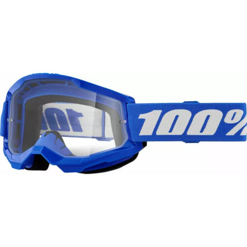 Offroad goggles 100% Strata 2 blue - clear lens