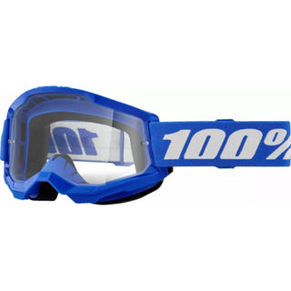 Offroad goggles 100% Strata 2 blue - clear lens