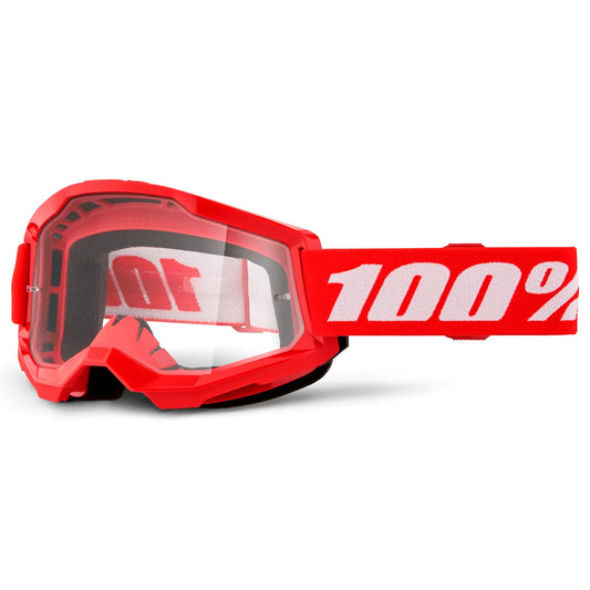 Gafas 100% Strata 2 Red - Clear