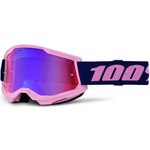 Gafas 100% Strata 2 Purple - Mirror Red/Blue