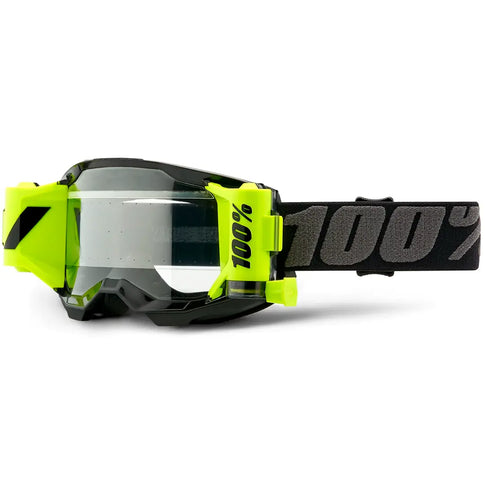 Gafas 100% Strata 2 Forecast Black - Clear