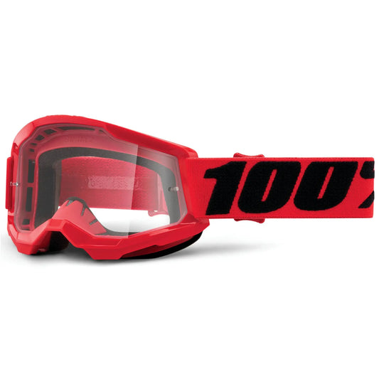 Gafas 100% Strata 2 Junior Red - Clear