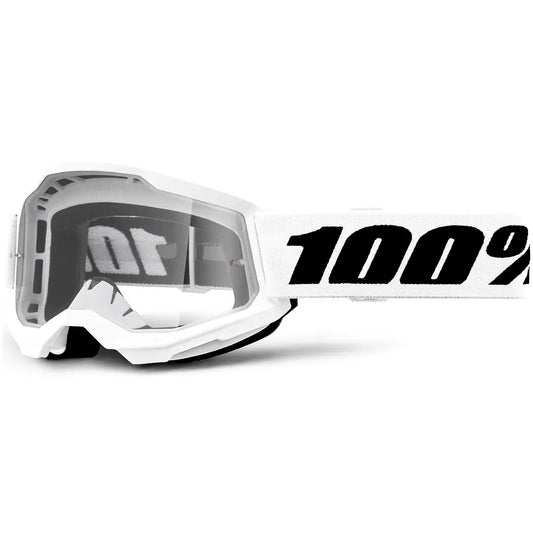 Óculos 100% Strata 2 Junior White - Clear