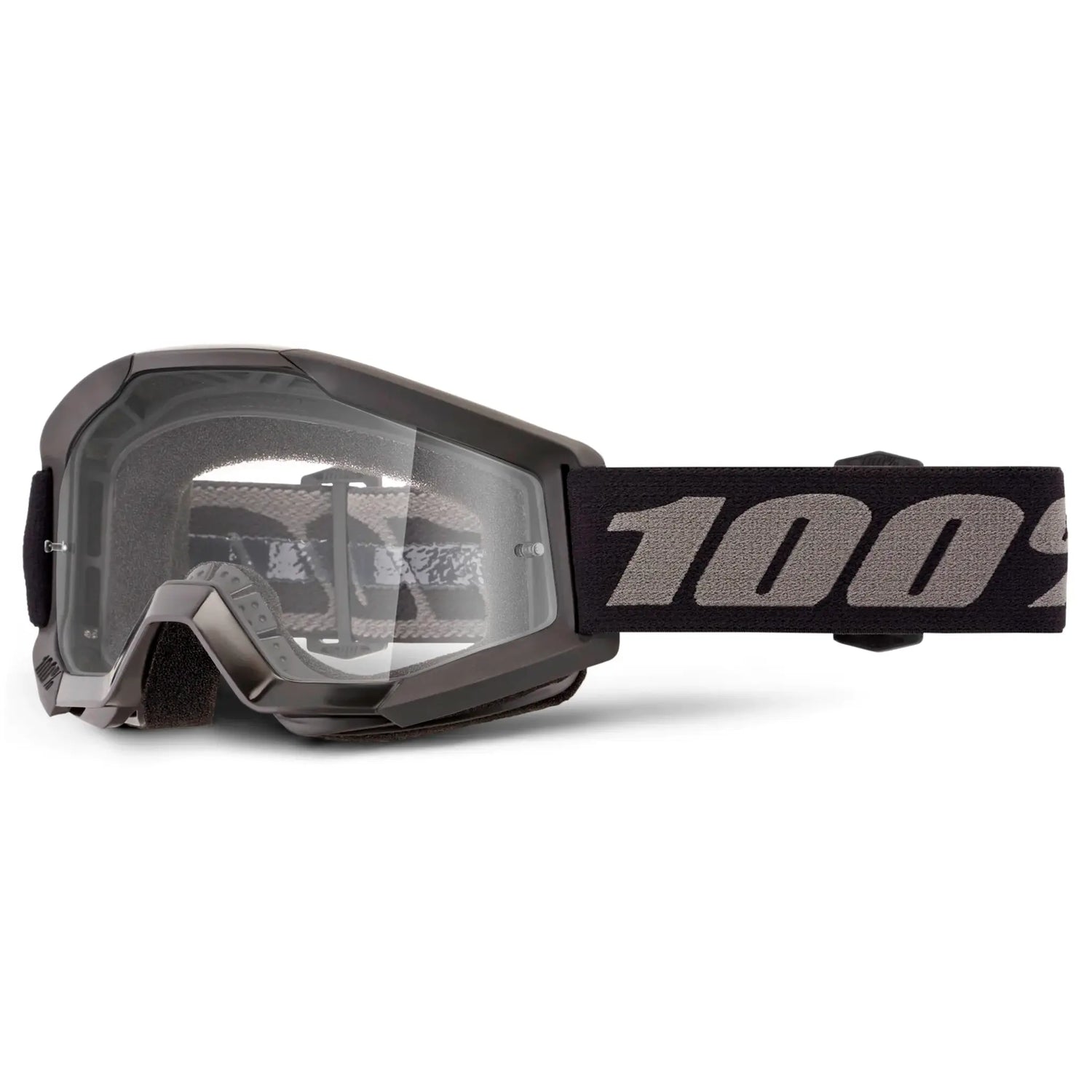 Gafas 100% Strata Mini Grom Black - Clear