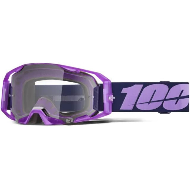 Masques cross 100% Armatic Toyoko - verre transparent