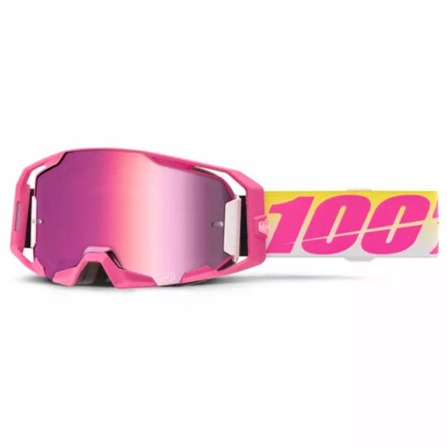 Gafas Offroad 100% Armatic Sellars rosa - cristal espejo rosa 50060-00008