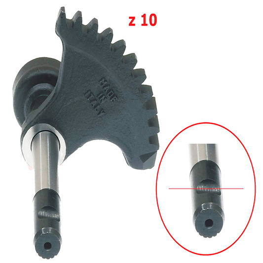 Eje de arranque 10 dientes Vespa PX PE CIF 5007CIF