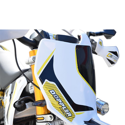 Kit pegatinas Doppler Rieju MRT / MRT Pro - Blanco/Negro/Amarillo