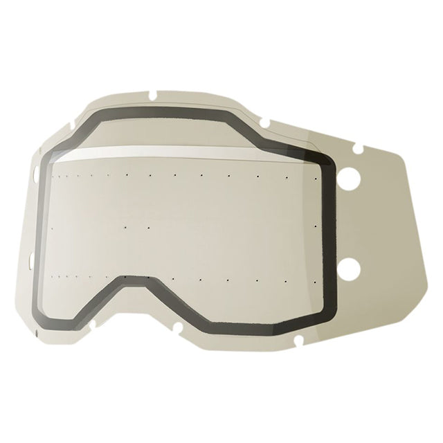 Cristal gafas sistema Roll-Off Offroad 100% Forecast Generation 2 - ahumado 59101-00002