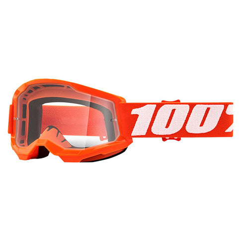 Offroad goggles 100% Strata 2 Kids orange - clear lens