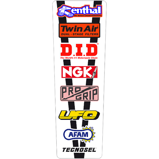 Tecnosel Vintage Rear Mudguard Sticker