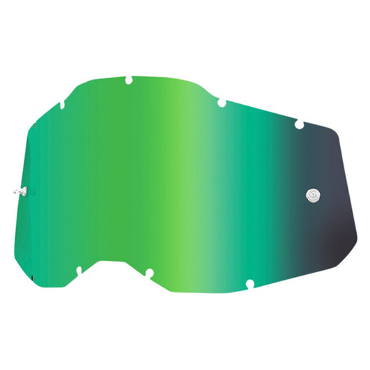 Cristal gafas Offroad 100% Generation 2 - espejo verde 59078-00003