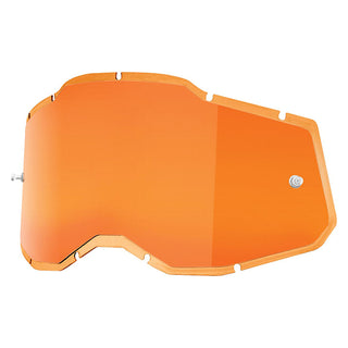 Cristal gafas inyectado Offroad 100% Generation 2 HD Persimmon