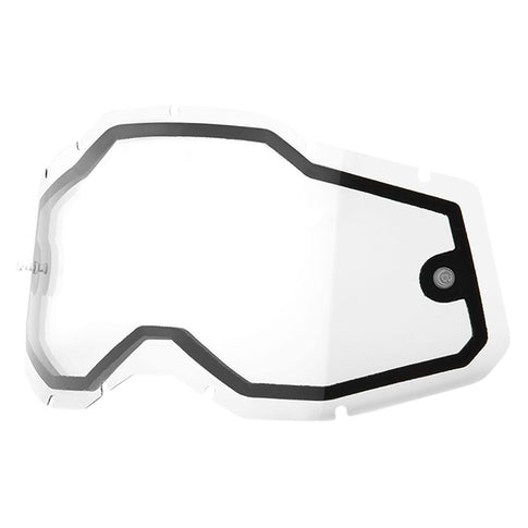 Écran double pour lunettes Offroad 100% Generation 2 - transparent