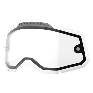 Cristal gafas doble ventilado Offroad 100% Generation 2 - transparente