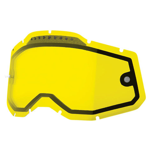 Cristal gafas doble ventilado Offroad 100% Generation 2 - amarillo