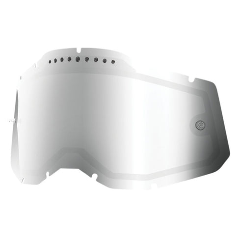 Cristal gafas doble ventilado Offroad 100% Generation 2 - espejo plata 59083-00001