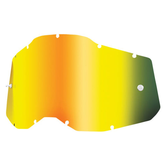 Cristal gafas Offroad 100% Generation 2 Infantil - espejo dorado ahumado