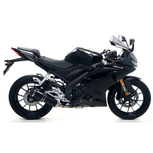 Arrow Slip-On Exhaust Street Thunder Yamaha MT 125 >20 black-carbon