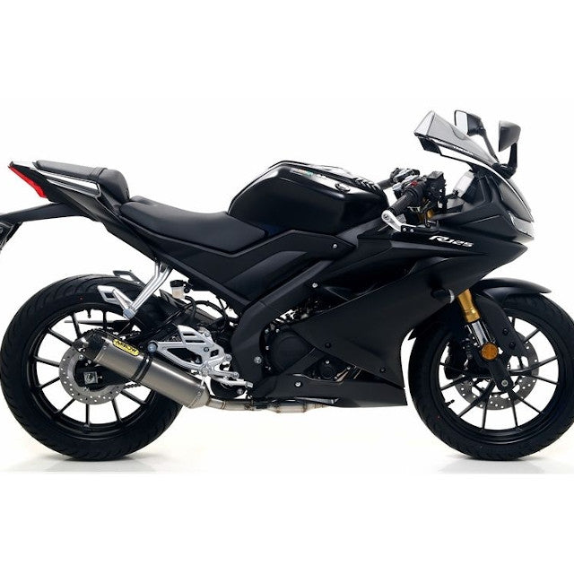 Silencieux Arrow Slip-On Street Thunder Yamaha MT 125 >20 titane-carbone