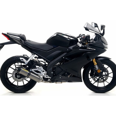 Silencieux Arrow Slip-On Street Thunder Yamaha MT 125 >20 titane-carbone