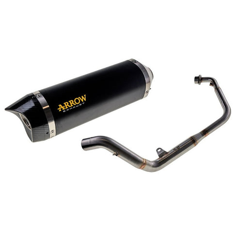 Escape Arrow completo Thunder Honda CB 125 R 21-22 - alumínio preto