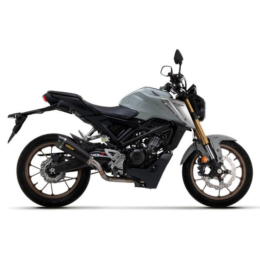 Escape Arrow completo X-Kone Honda CB 125 R 21-22 - negro