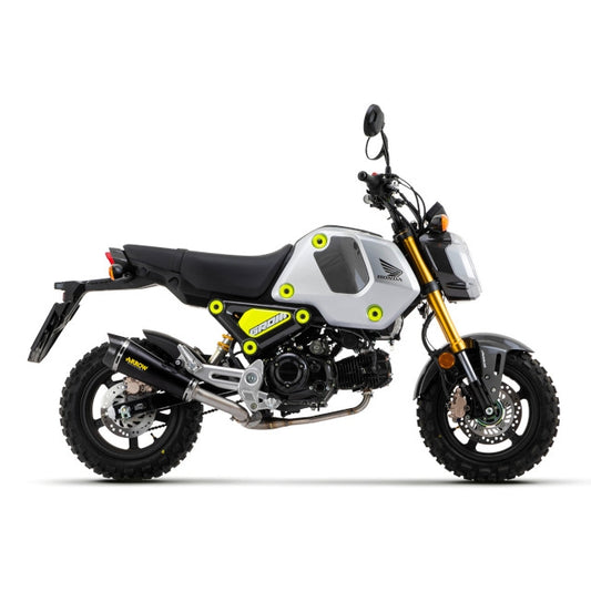 Escape Arrow Slip-On X-Kone Honda MSX 125 Grom 21-22 - negro