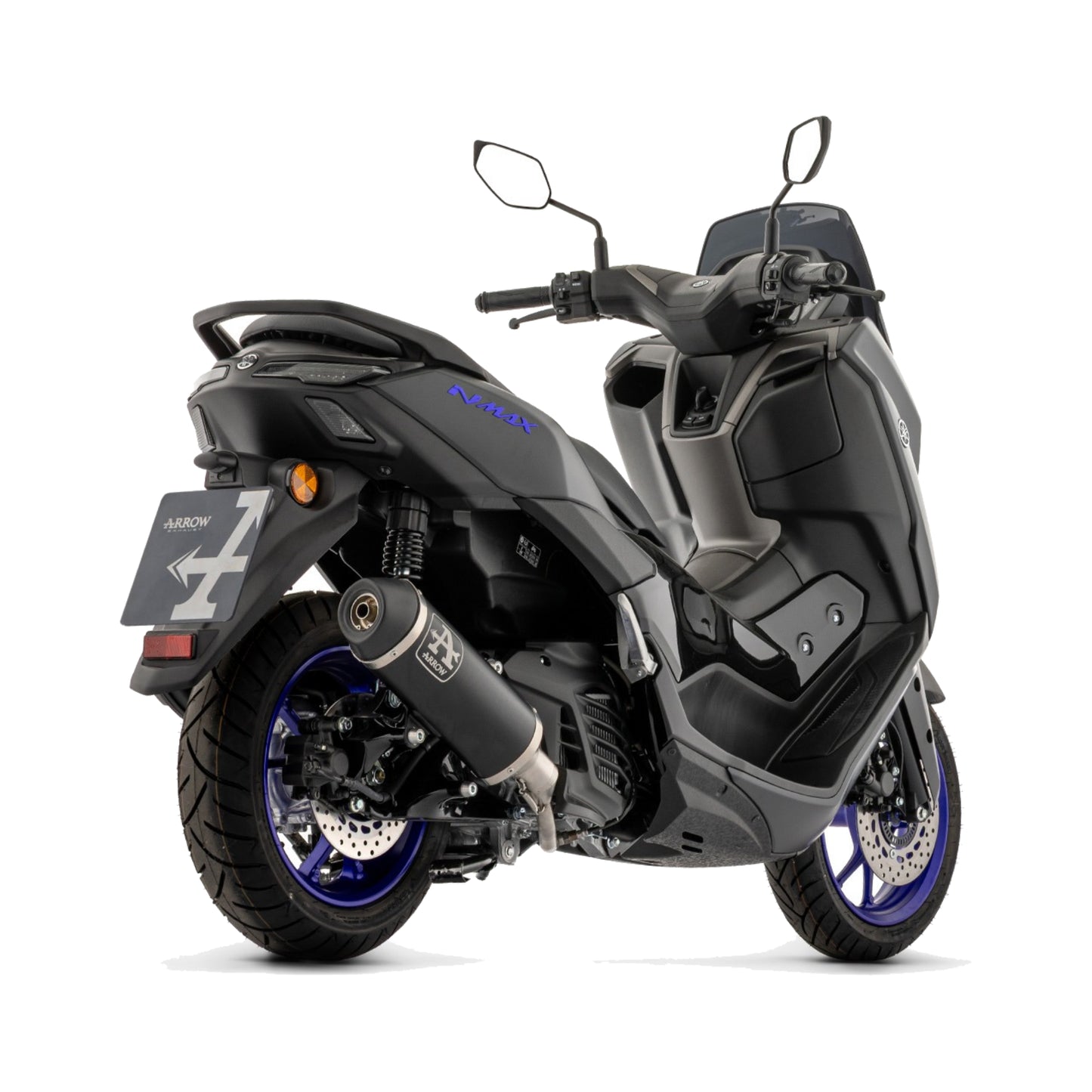 Escape Arrow completo Yamaha N-Max 125 25-26 (CE) - negro