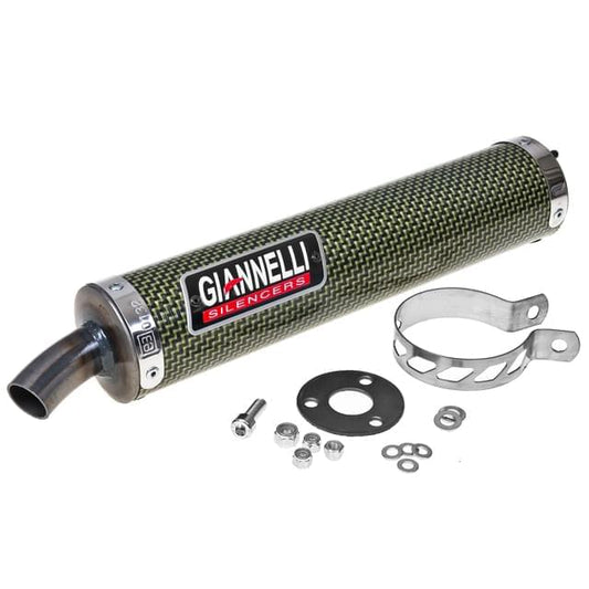 Silencieux d'echappement Giannelli Street 2T Honda NSR 125 R 92-01 (CE) - kevlar