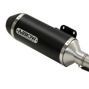 Silenciador Urban aluminio Negro Yamana N-Max 125 (17-20) Arrow 53521ANN