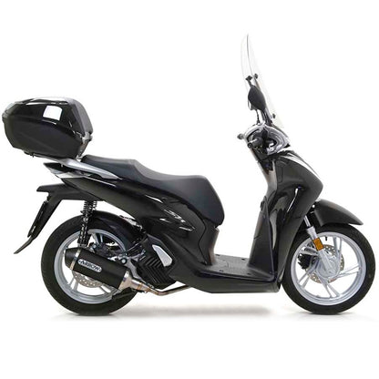 Silenciador de escape Arrow Urban Honda SH 125/150 >20 (CE) - negro