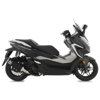 Silenciador de escape Arrow Urban Honda Forza 350 ABS Euro 5 >21 (CE) negro-carbono