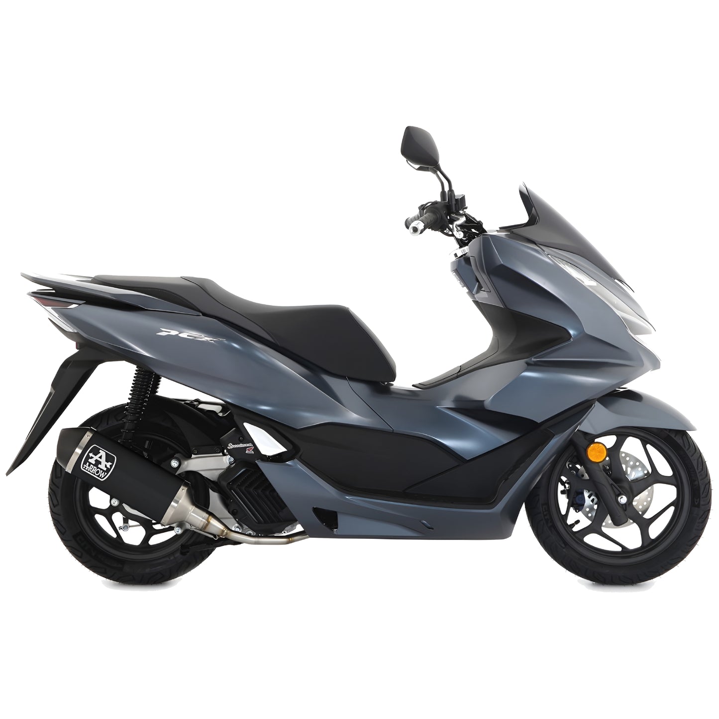 Escape completo Urban homologado Honda PCX 2021 - Arrow aluminio negro