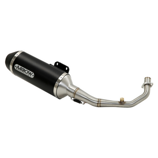 Arrow complete exhaust Yamaha X-Max 125 21-24 (CE) - black