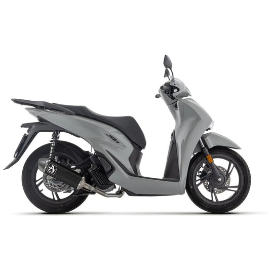 Ligne complète Arrow Urban Honda SH 125 >2024 (CE) - aluminium noir